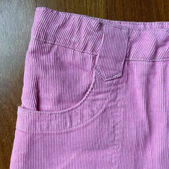NEW Land's End Sz 10 Pink Corduroy Skort - Picture 4 of 6